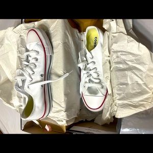 Brand New White Converse
